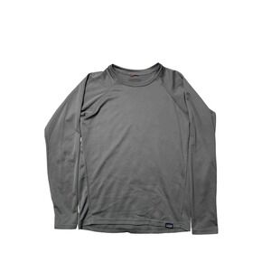 Patagonia Capilene Baselayer Long Sleeve Shirt and pants set Gray XL